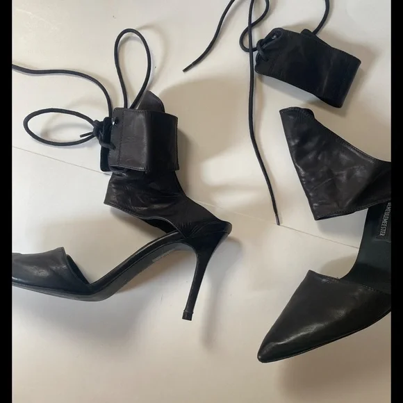 Vintage Ann Demeulemeester cuff shoes